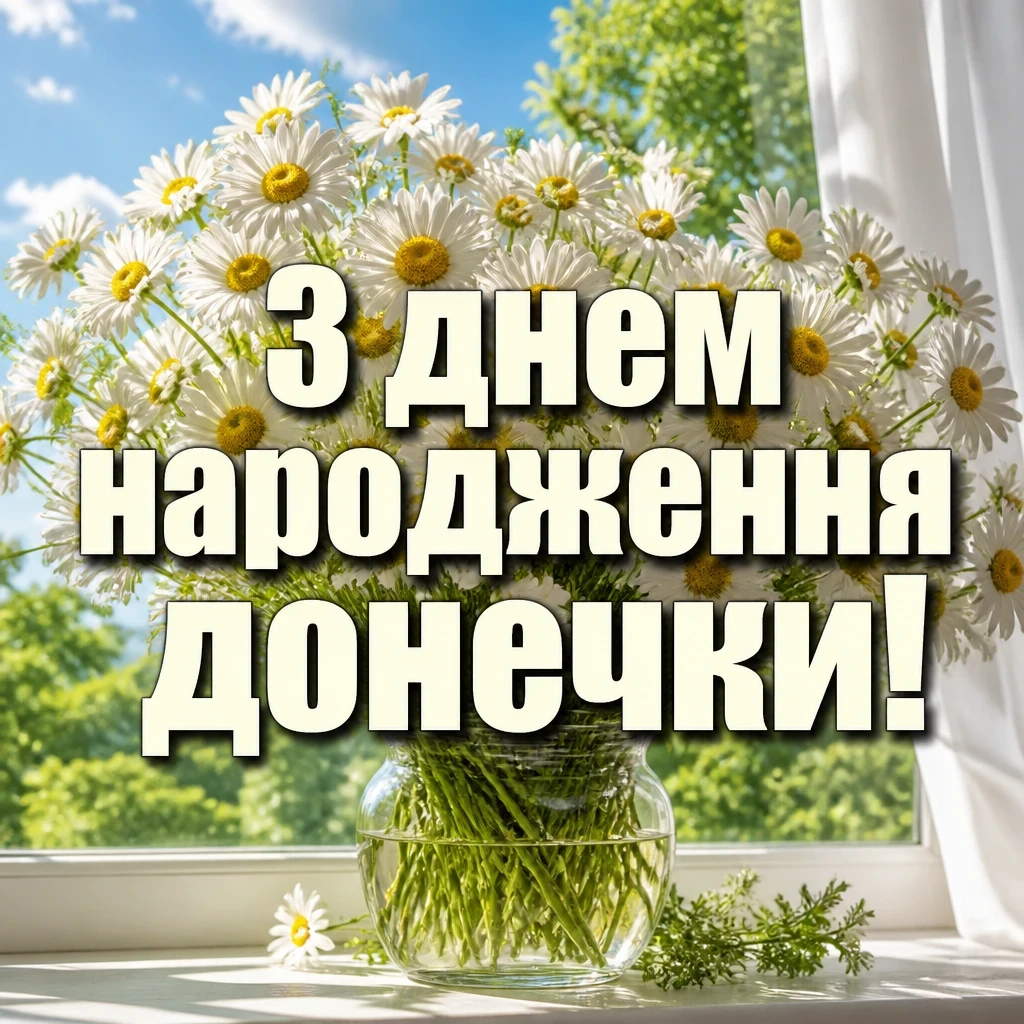 привітання мамі з днем народження донечки