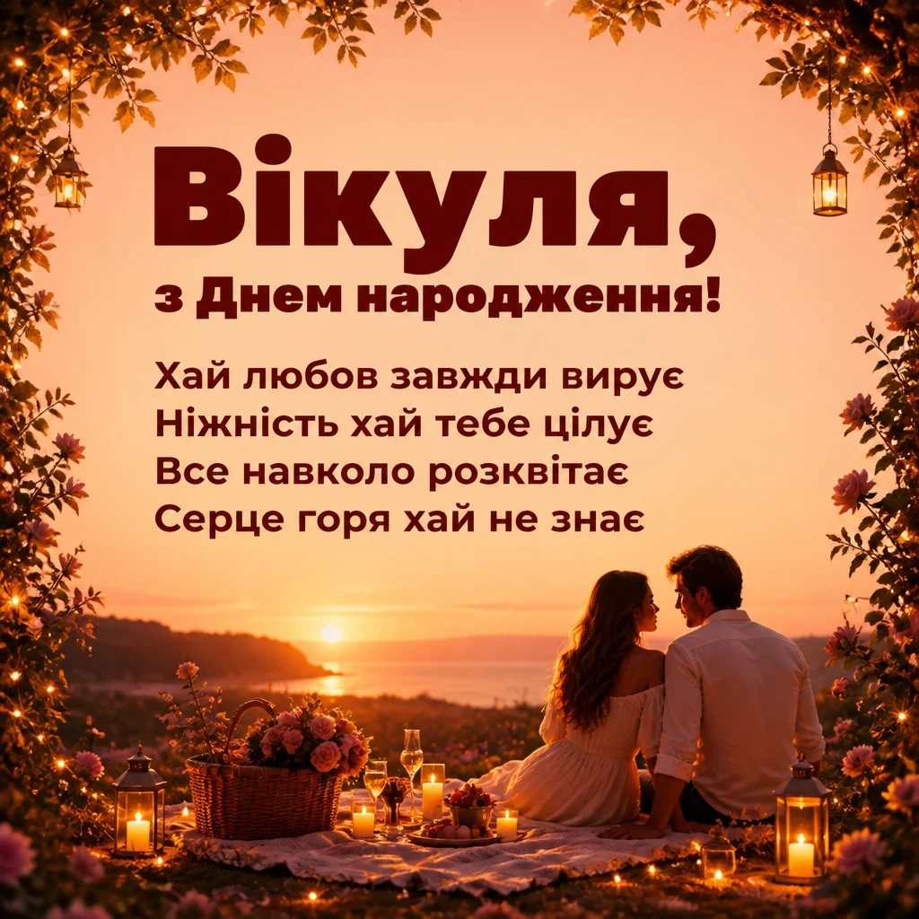 з днем народження віка