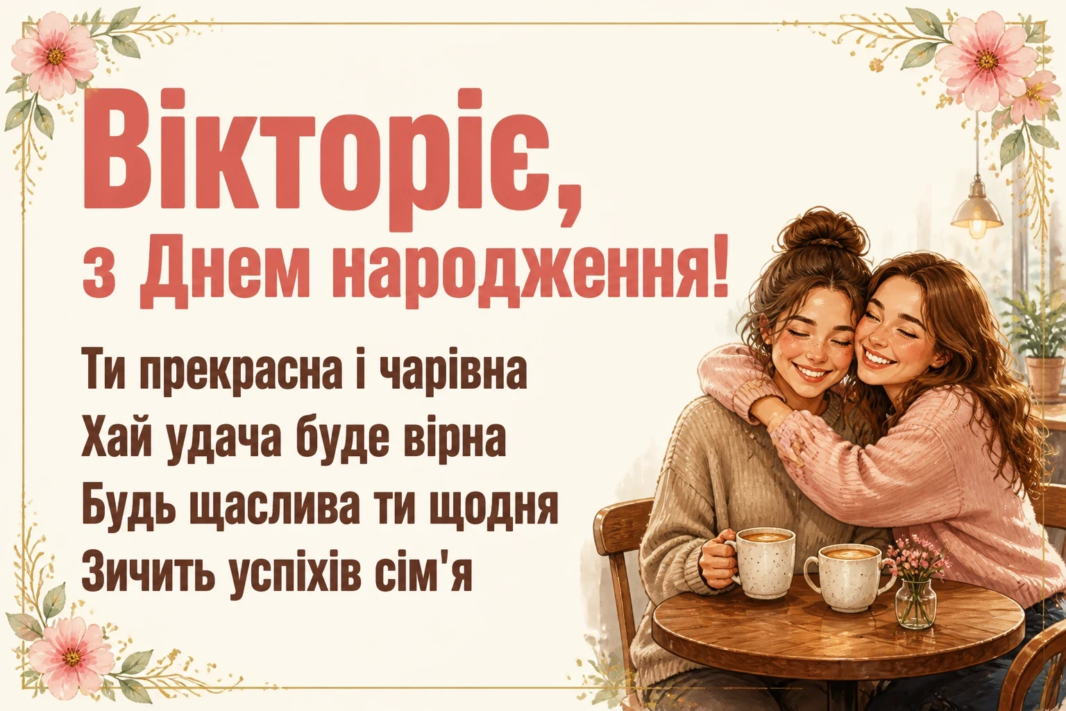 з днем народження віка
