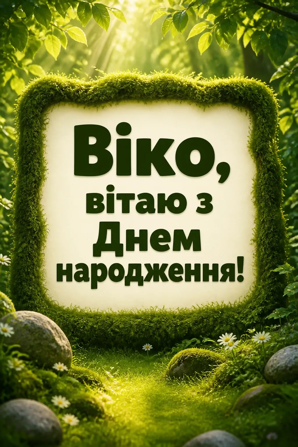 з днем народження віка