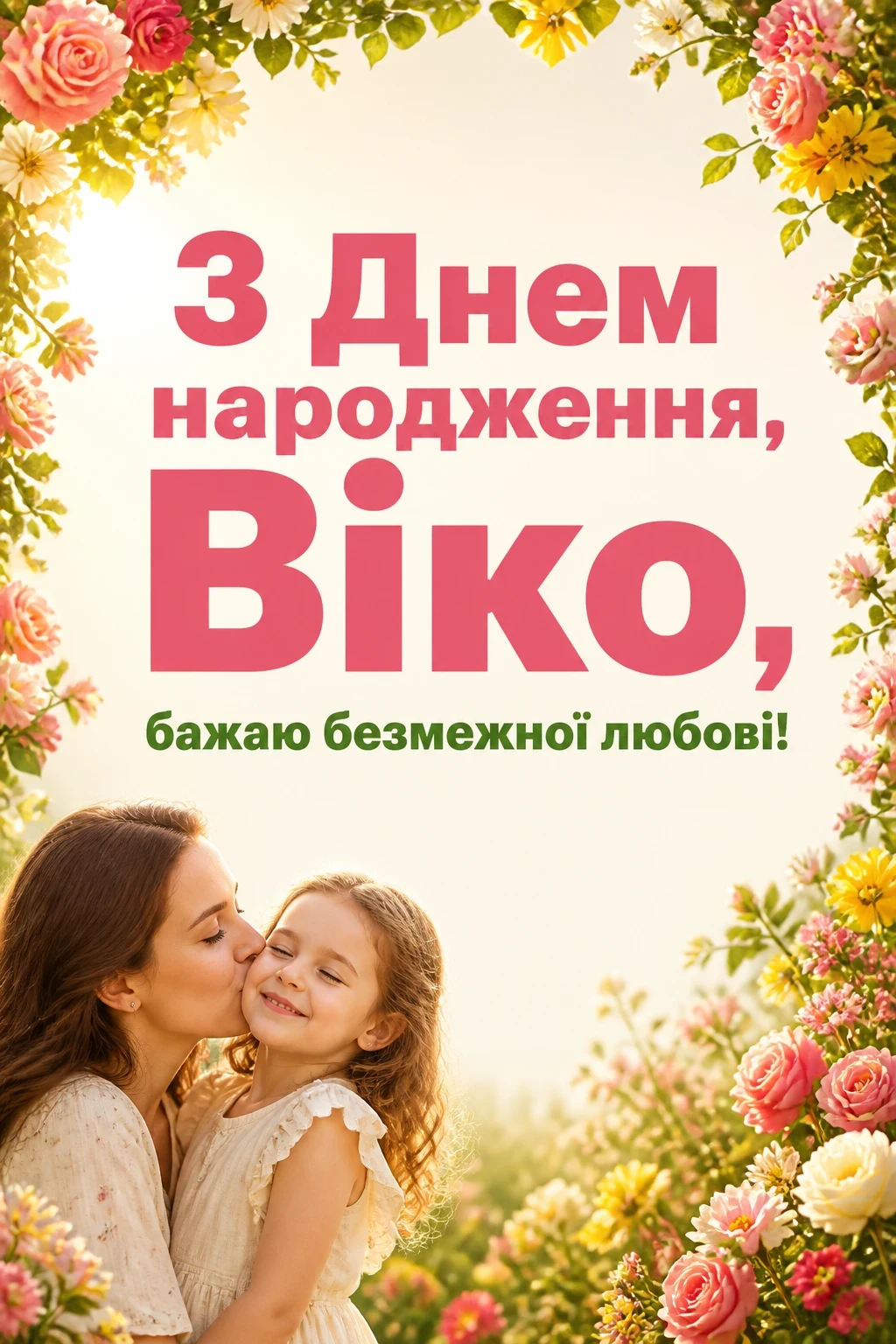 з днем народження віка