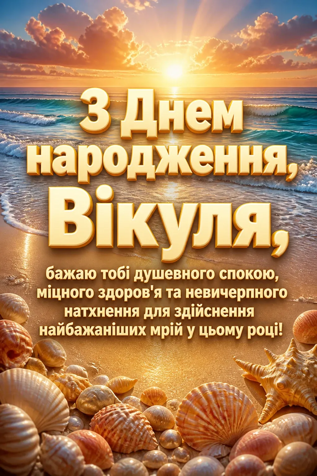 з днем народження віка