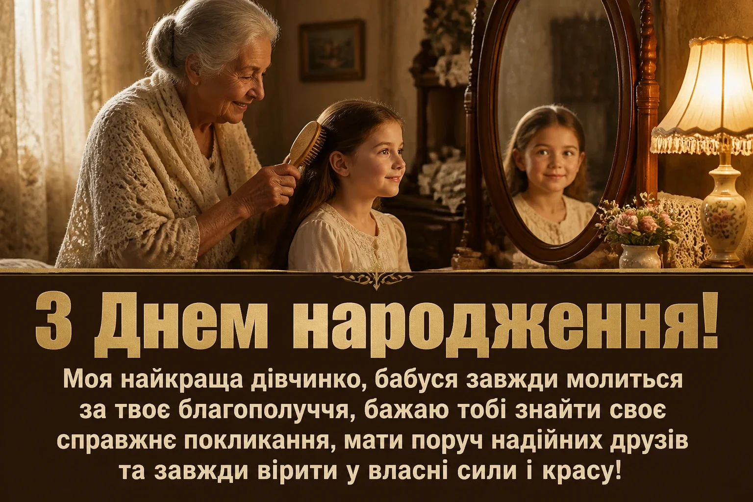 привітання з днем народження внучки від бабусі