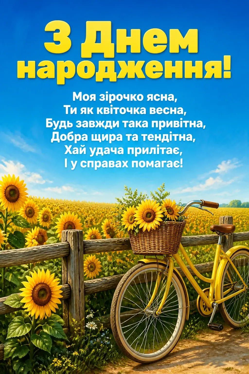 привітання з днем народження внучки від бабусі