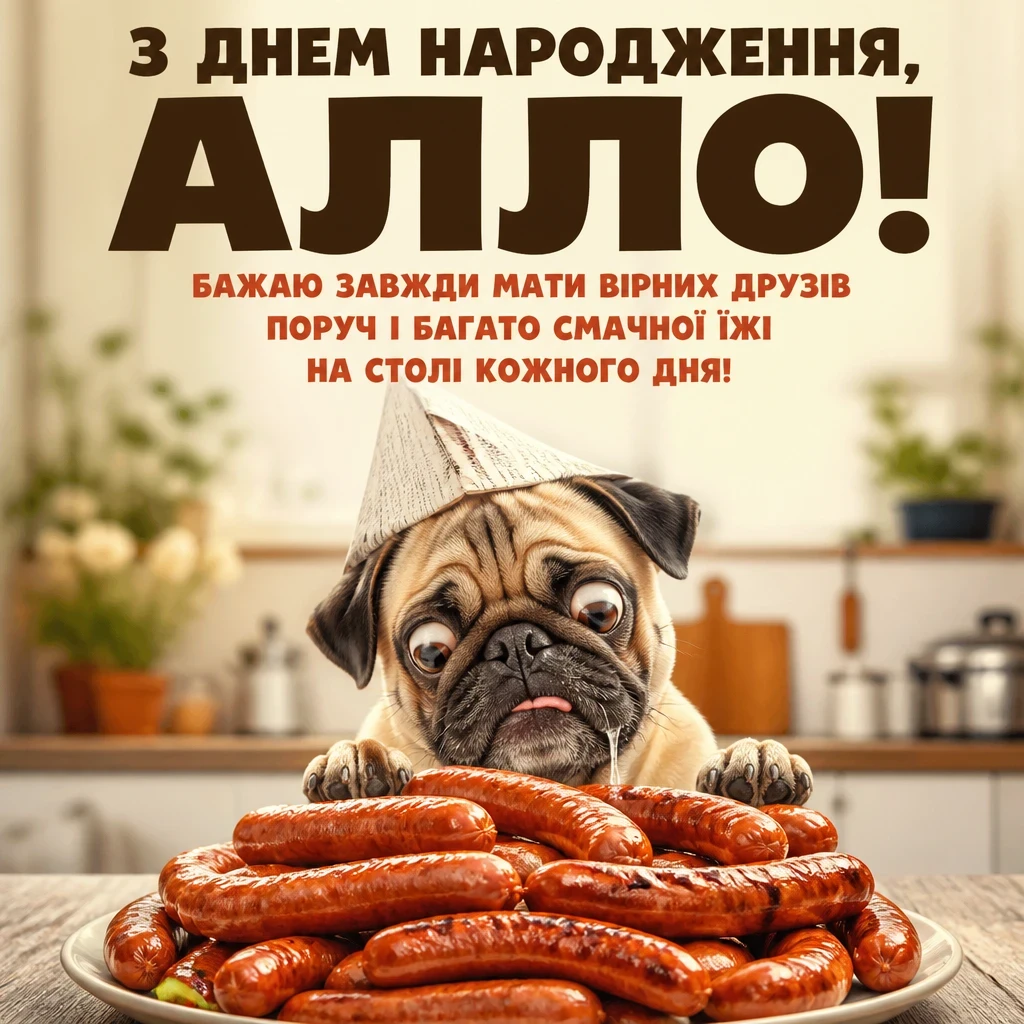 з днем народження алла