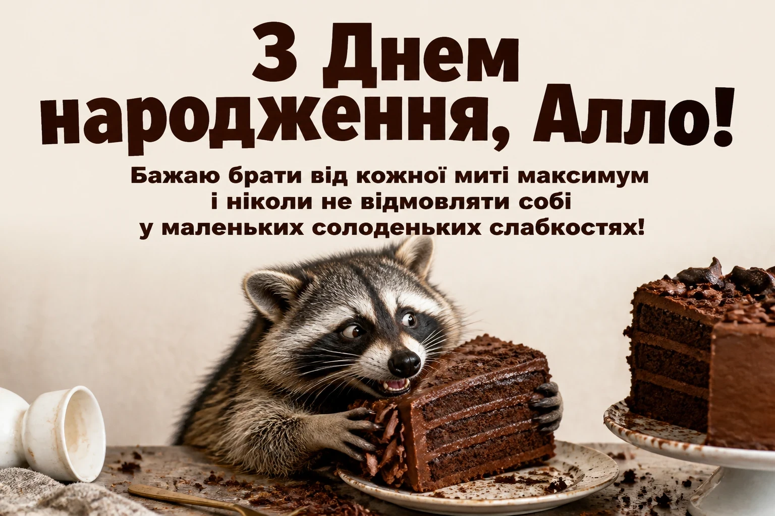 з днем народження алла