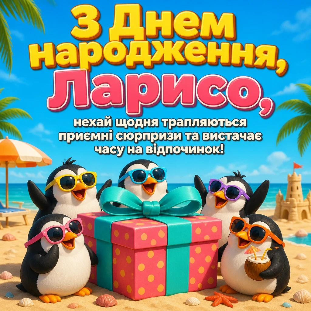 з днем народження лариса