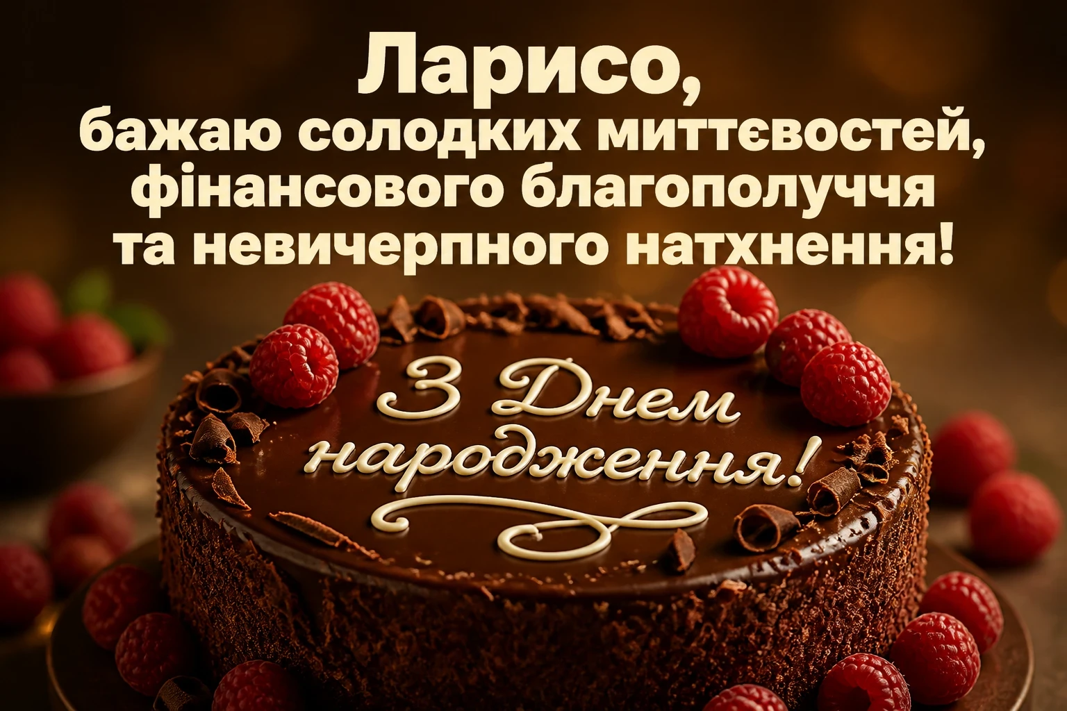 з днем народження лариса