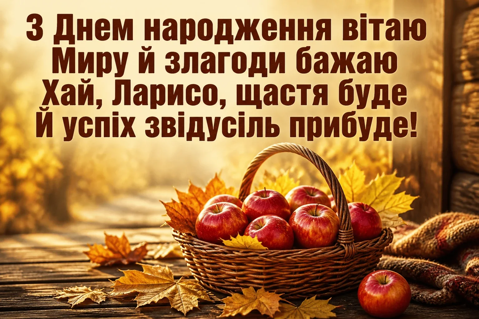 з днем народження лариса