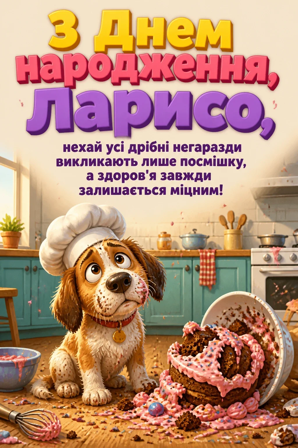 з днем народження лариса