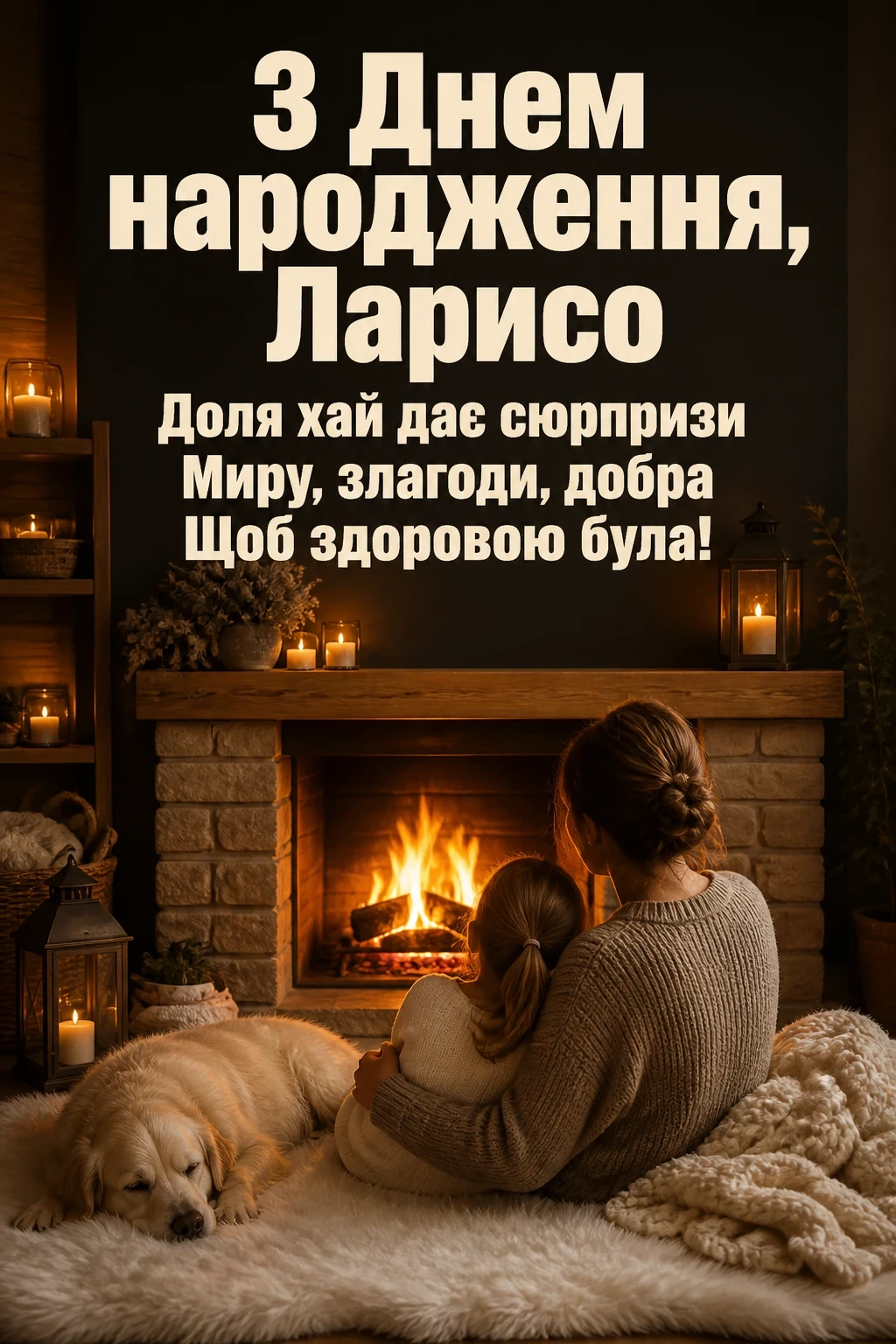 з днем народження лариса