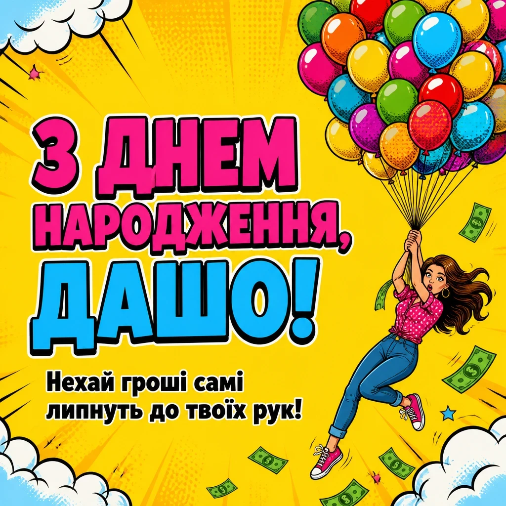 з днем народження даша