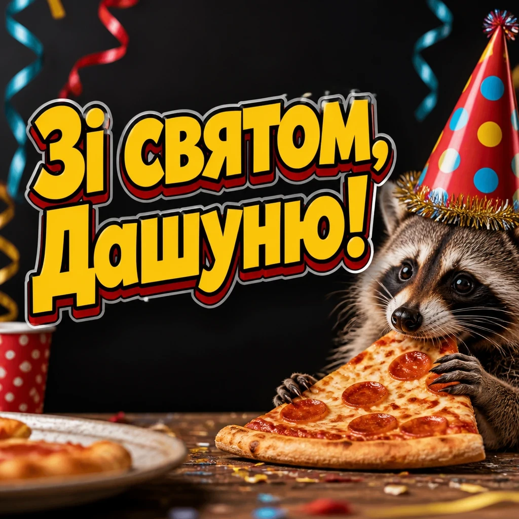 з днем народження даша