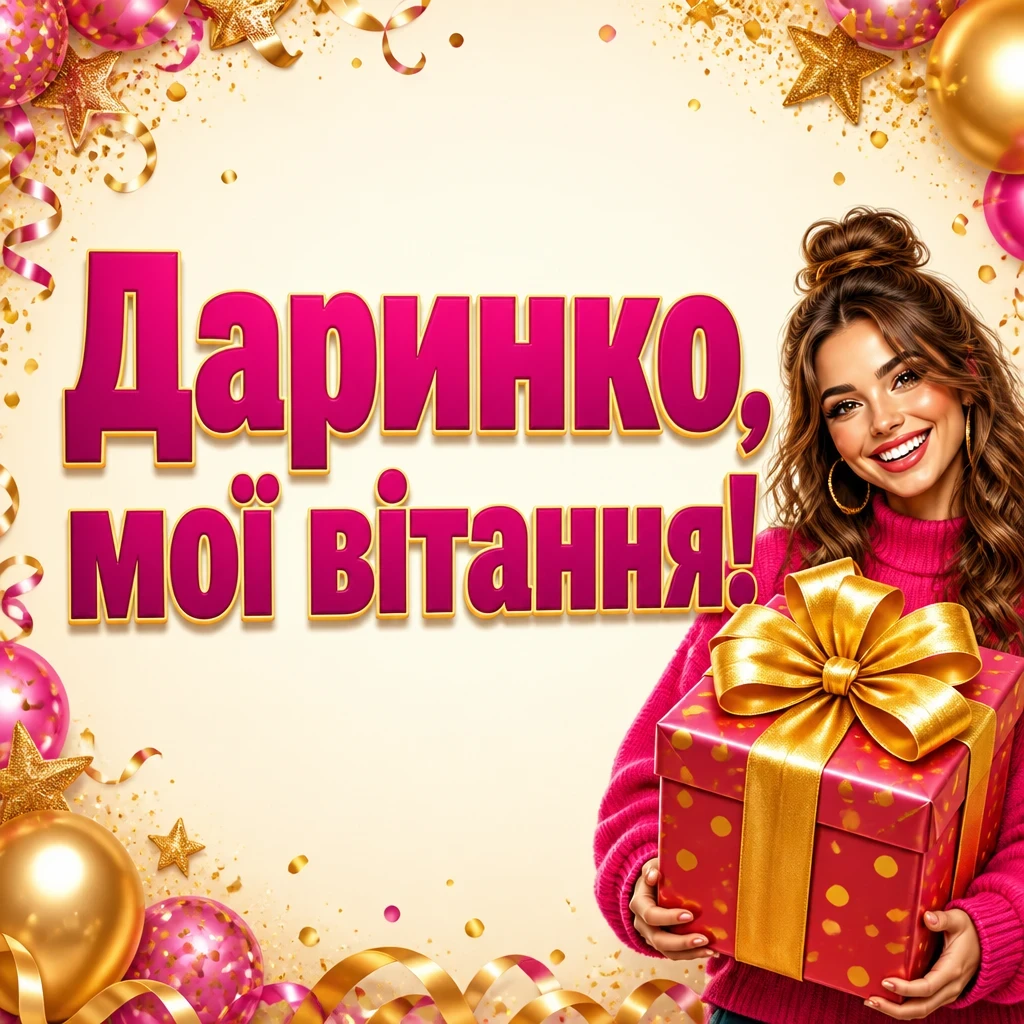 з днем народження даша