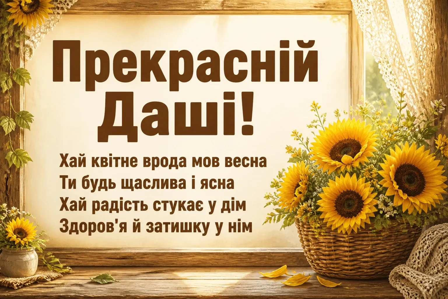 з днем народження даша