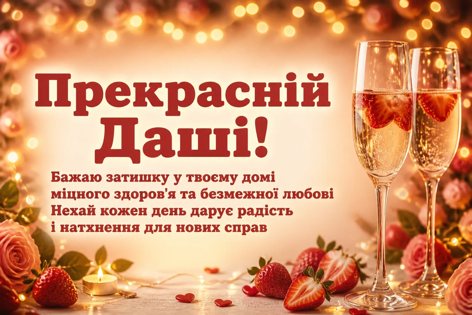 з днем народження даша