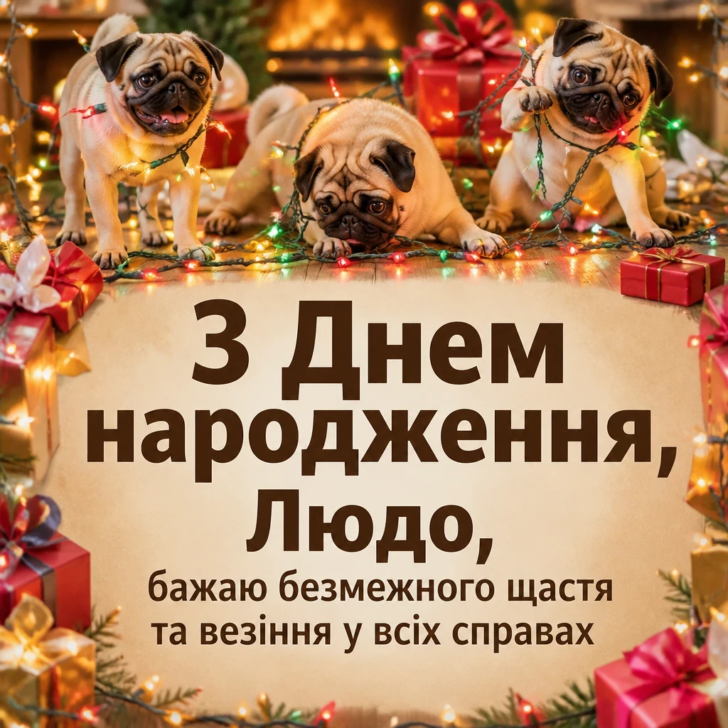 люда з днем народження