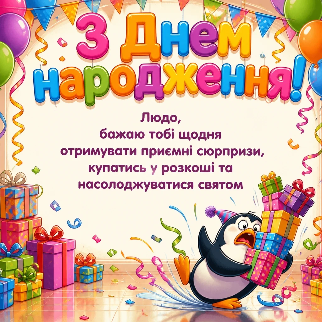 люда з днем народження