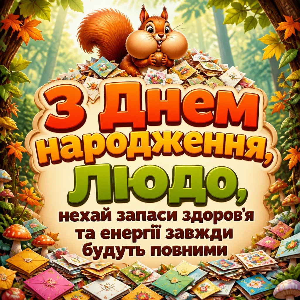 люда з днем народження