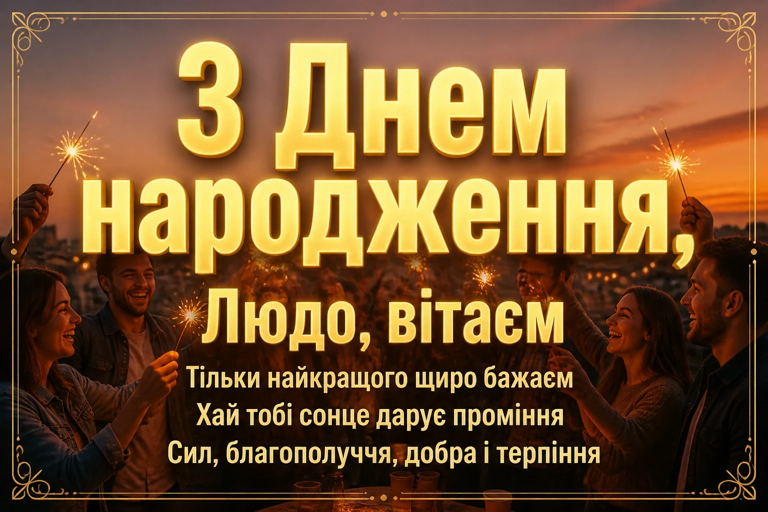люда з днем народження