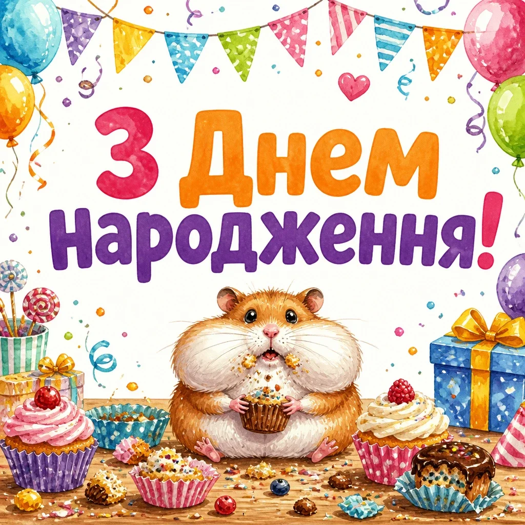 привітання з днем народження смішні