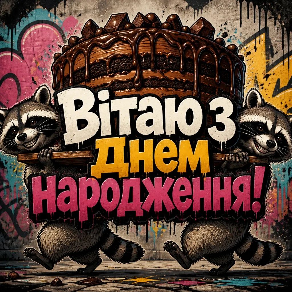 привітання з днем народження смішні