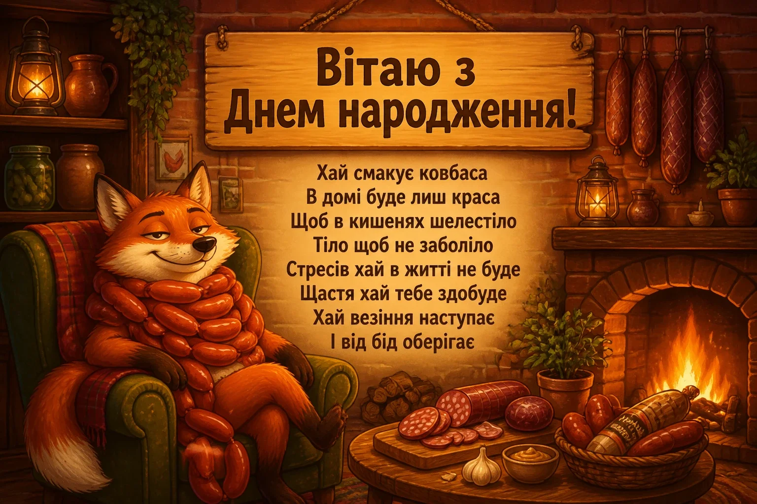 привітання з днем народження смішні