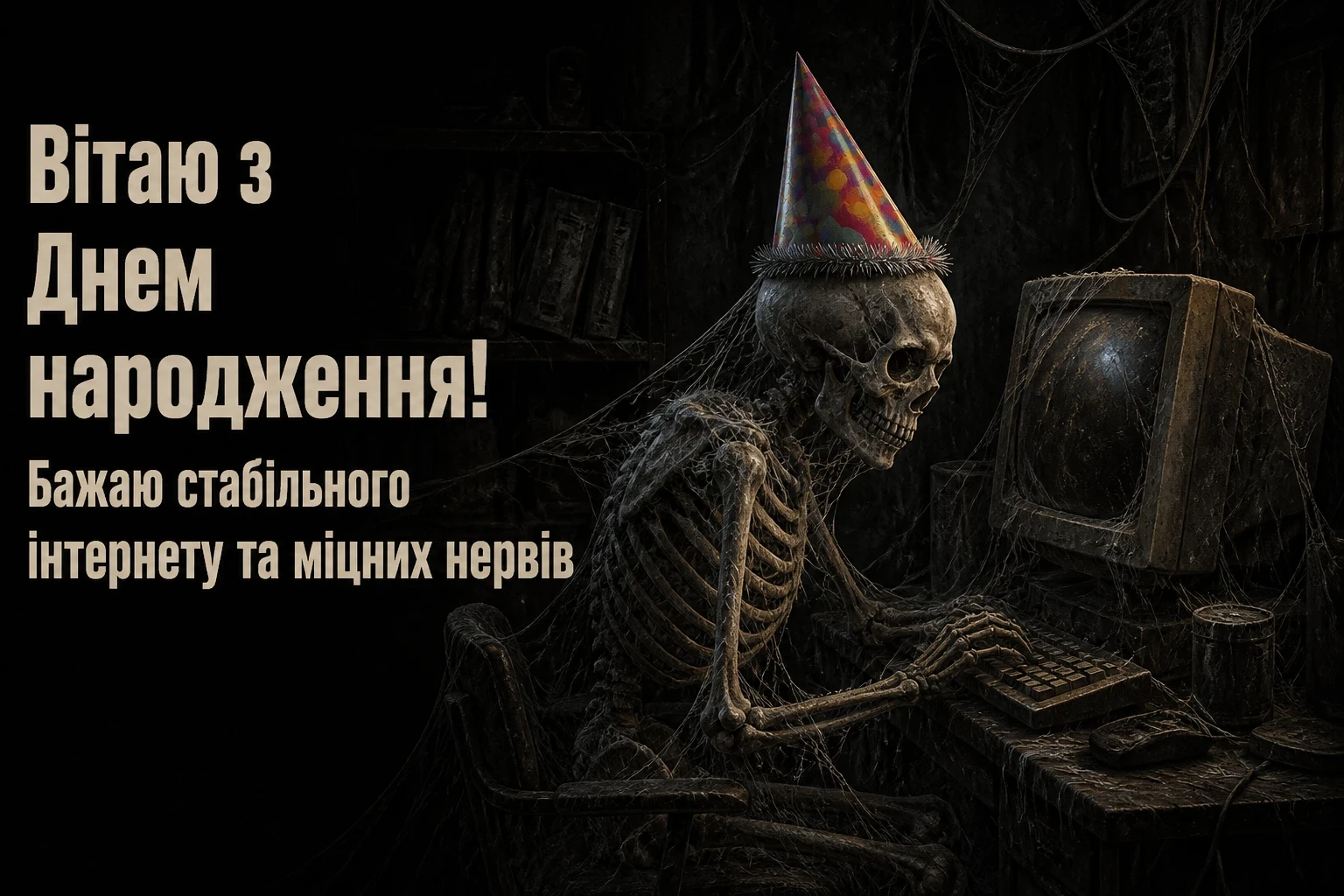 привітання з днем народження смішні