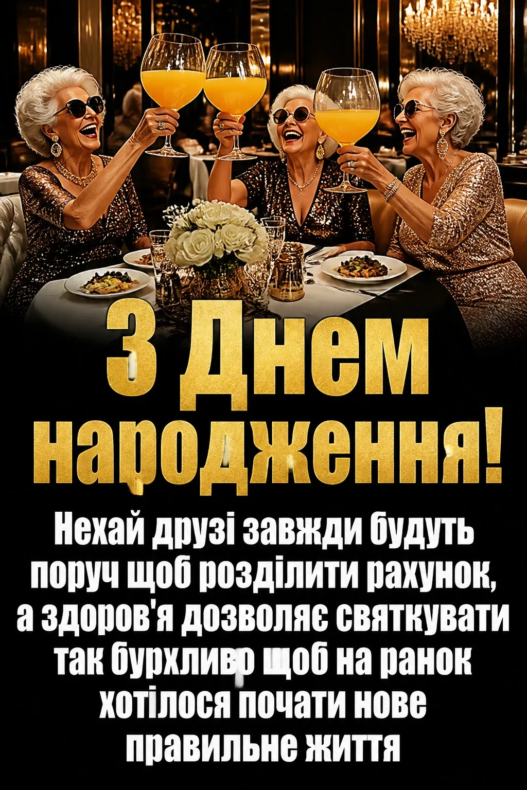 привітання з днем народження смішні