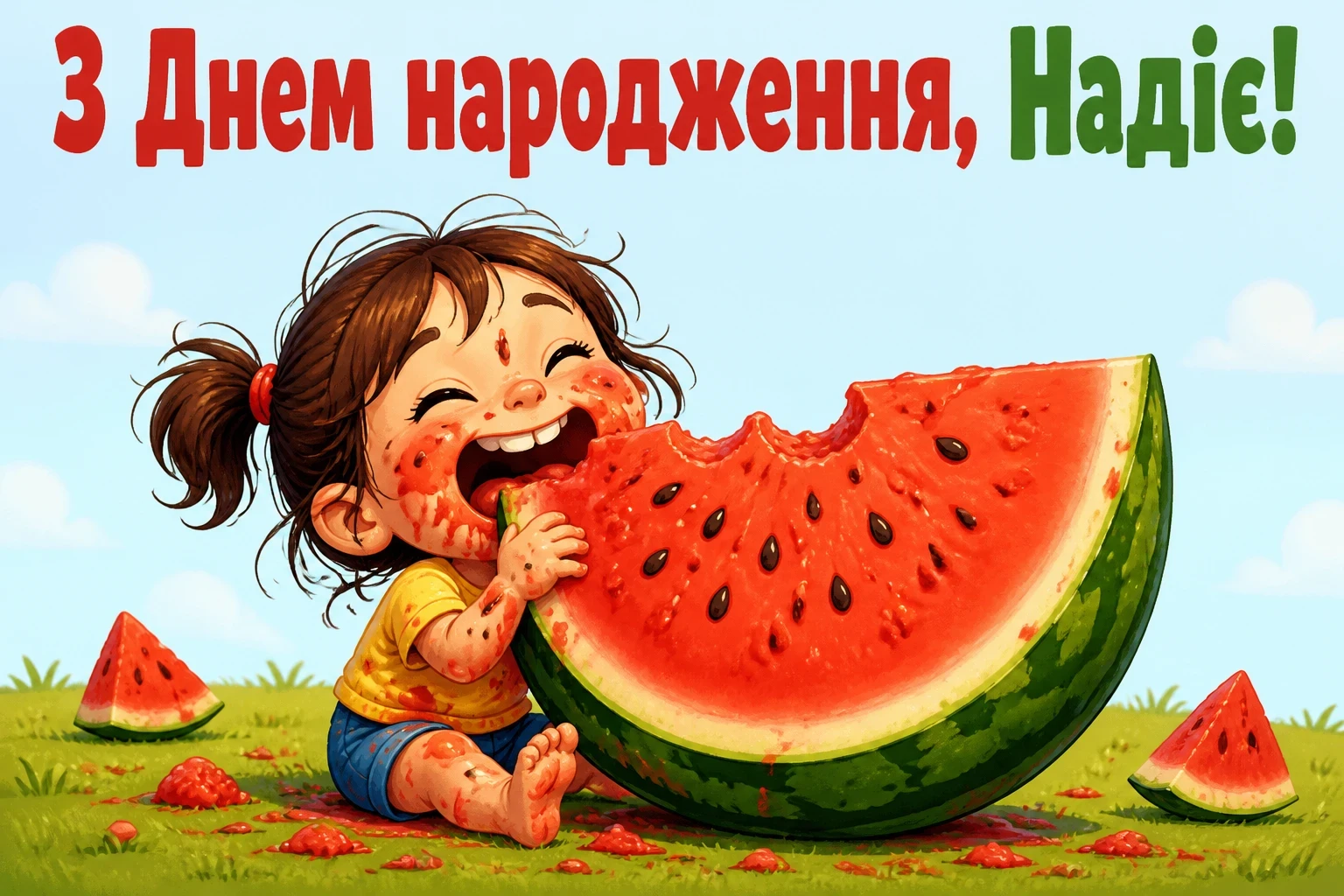 з днем народження надія