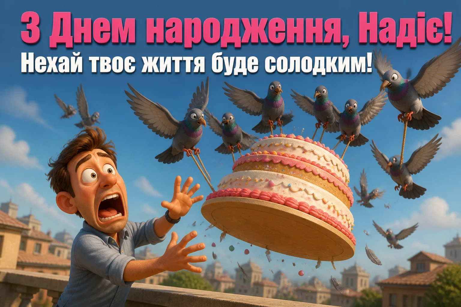 з днем народження надія