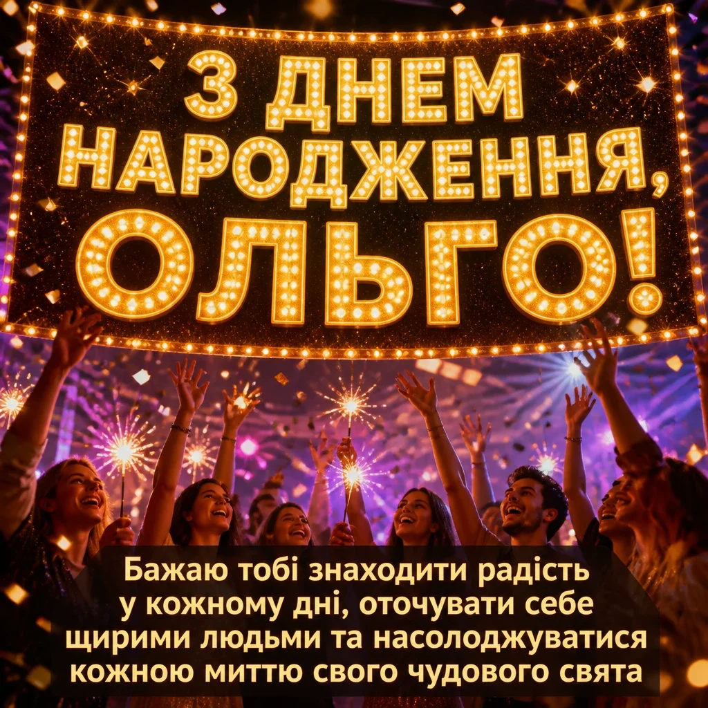 з днем народження ольга з днем народження ольга