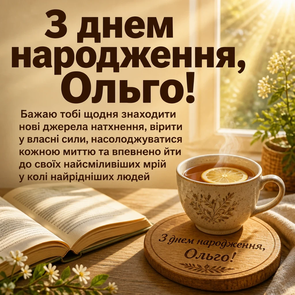 з днем народження ольга з днем народження ольга
