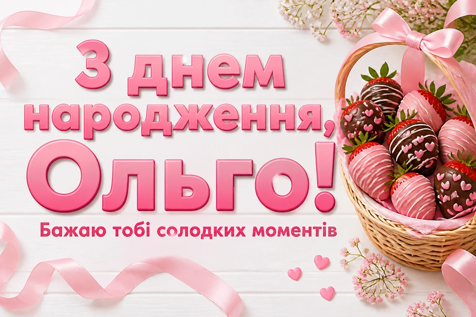 з днем народження ольга з днем народження ольга