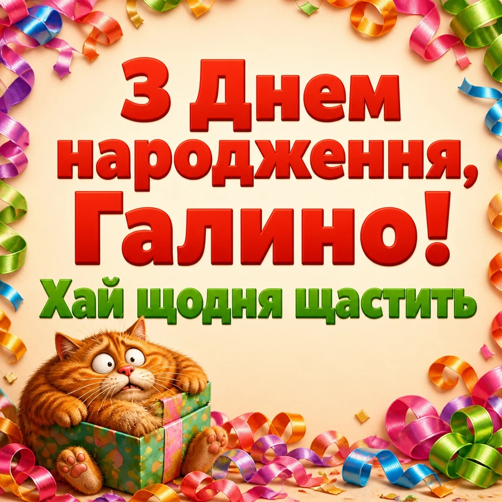 з днем народження галина з днем народження галина