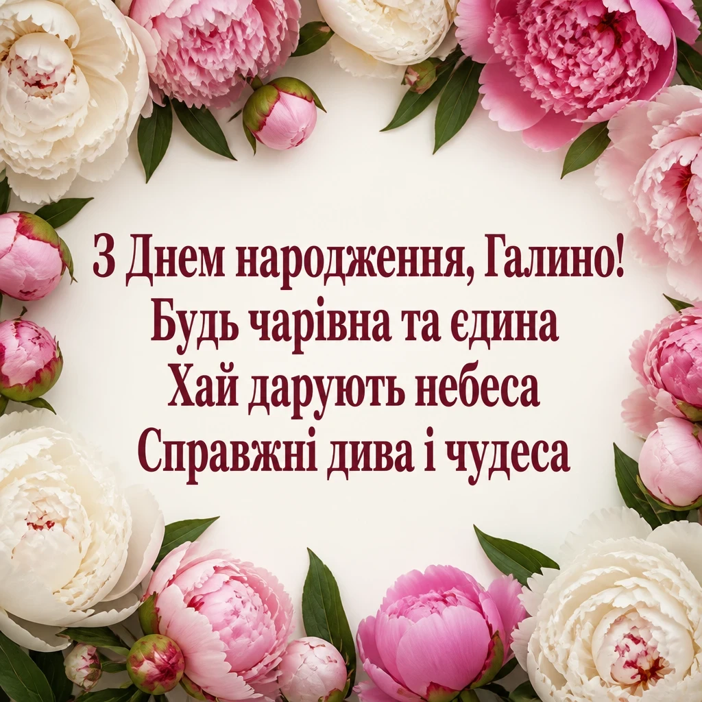 з днем народження галина з днем народження галина