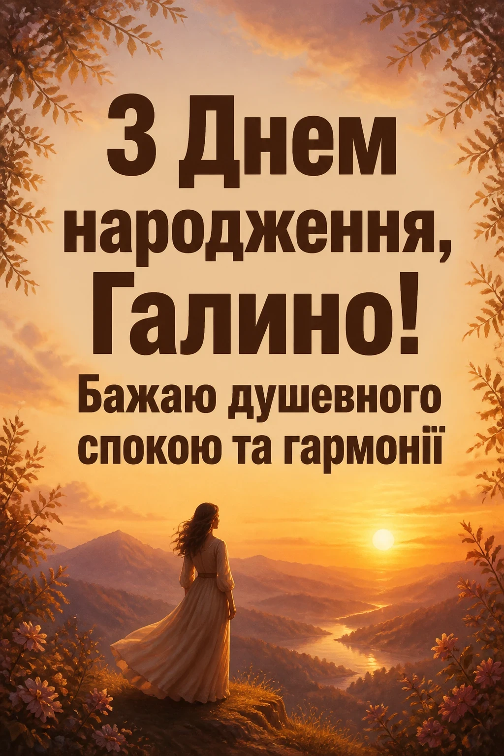 з днем народження галина з днем народження галина