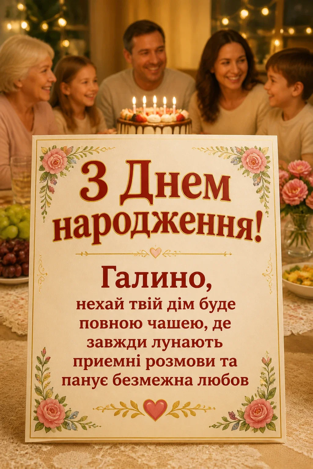 з днем народження галина з днем народження галина