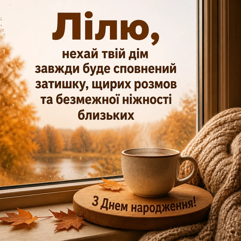 з днем народження ліля