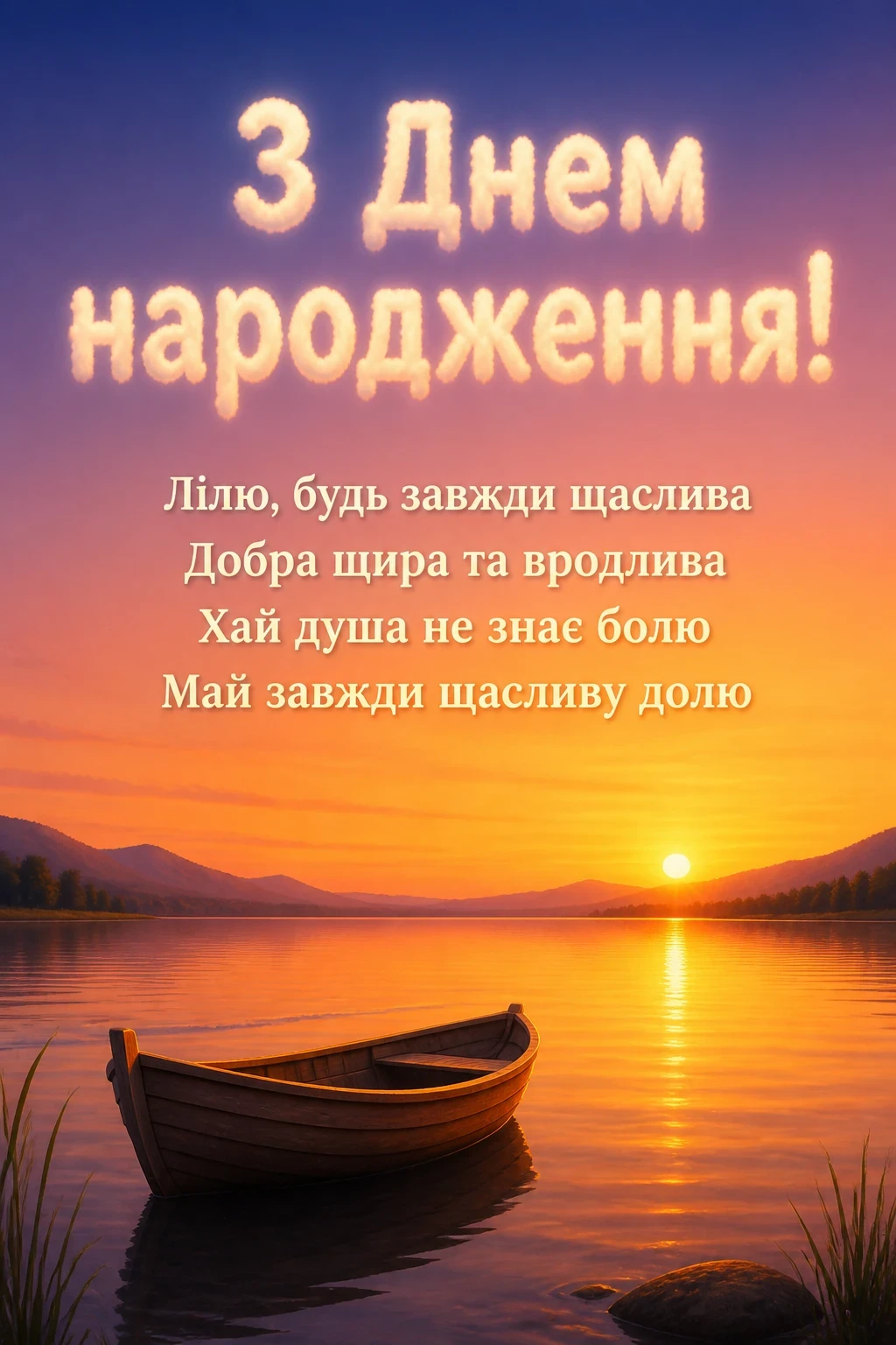 з днем народження ліля