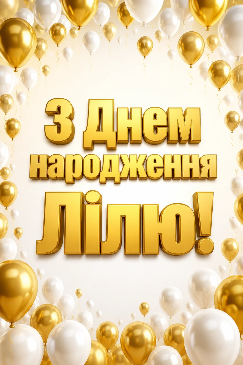 з днем народження ліля