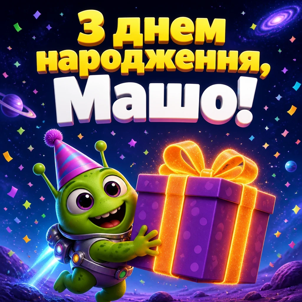 з днем народження маша