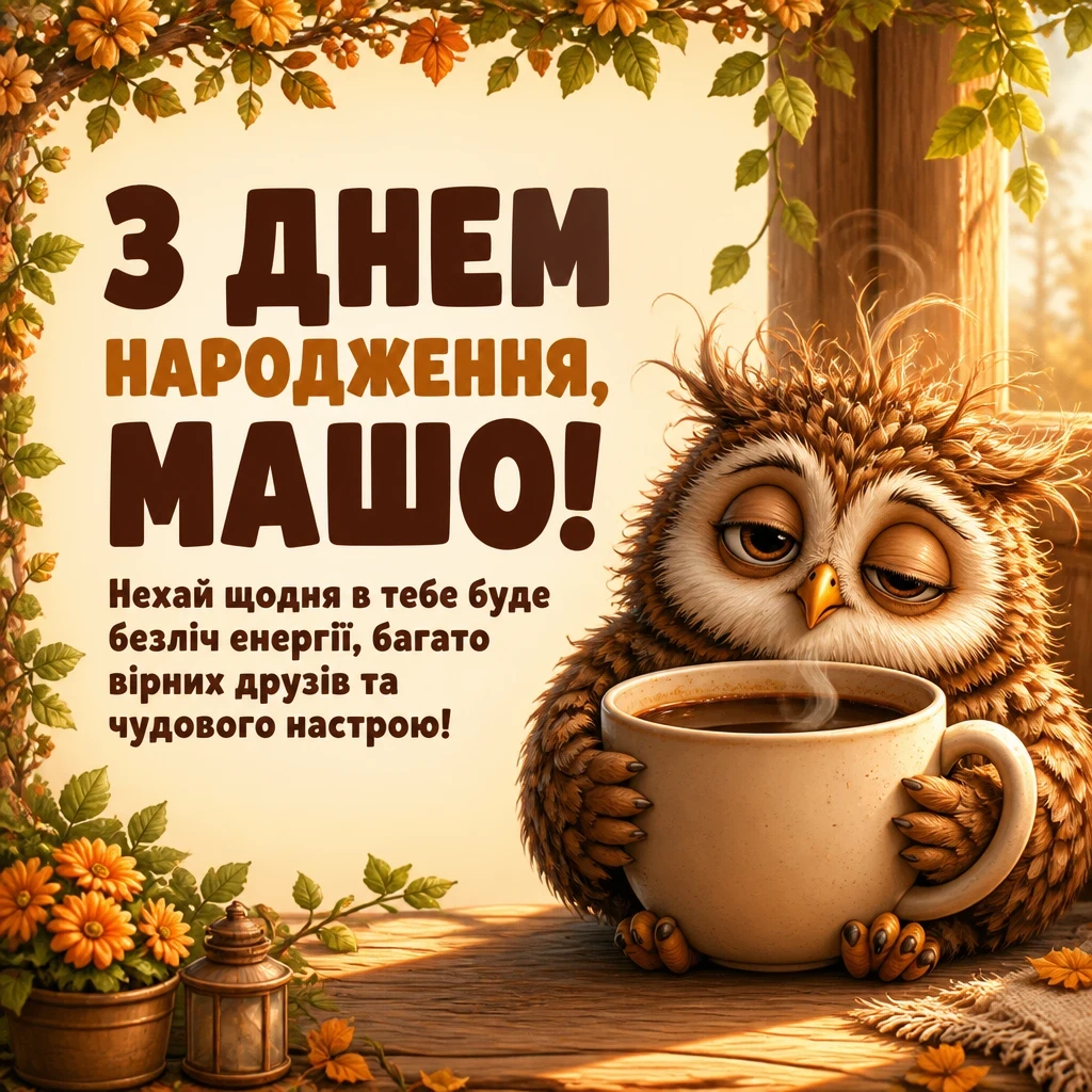 з днем народження маша
