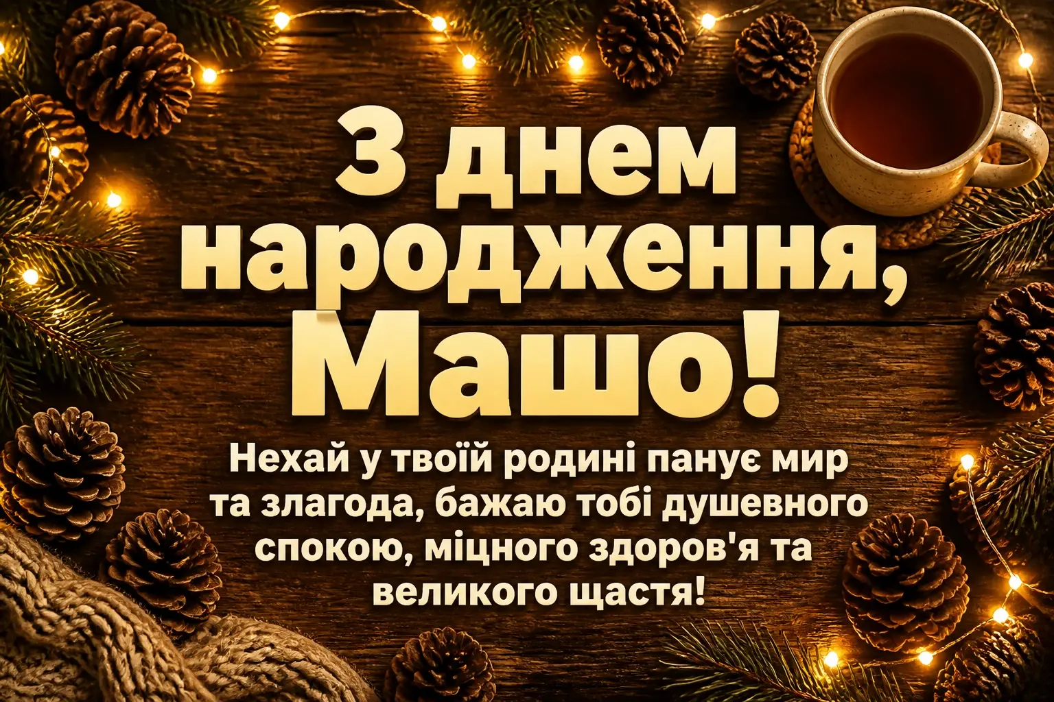 з днем народження маша