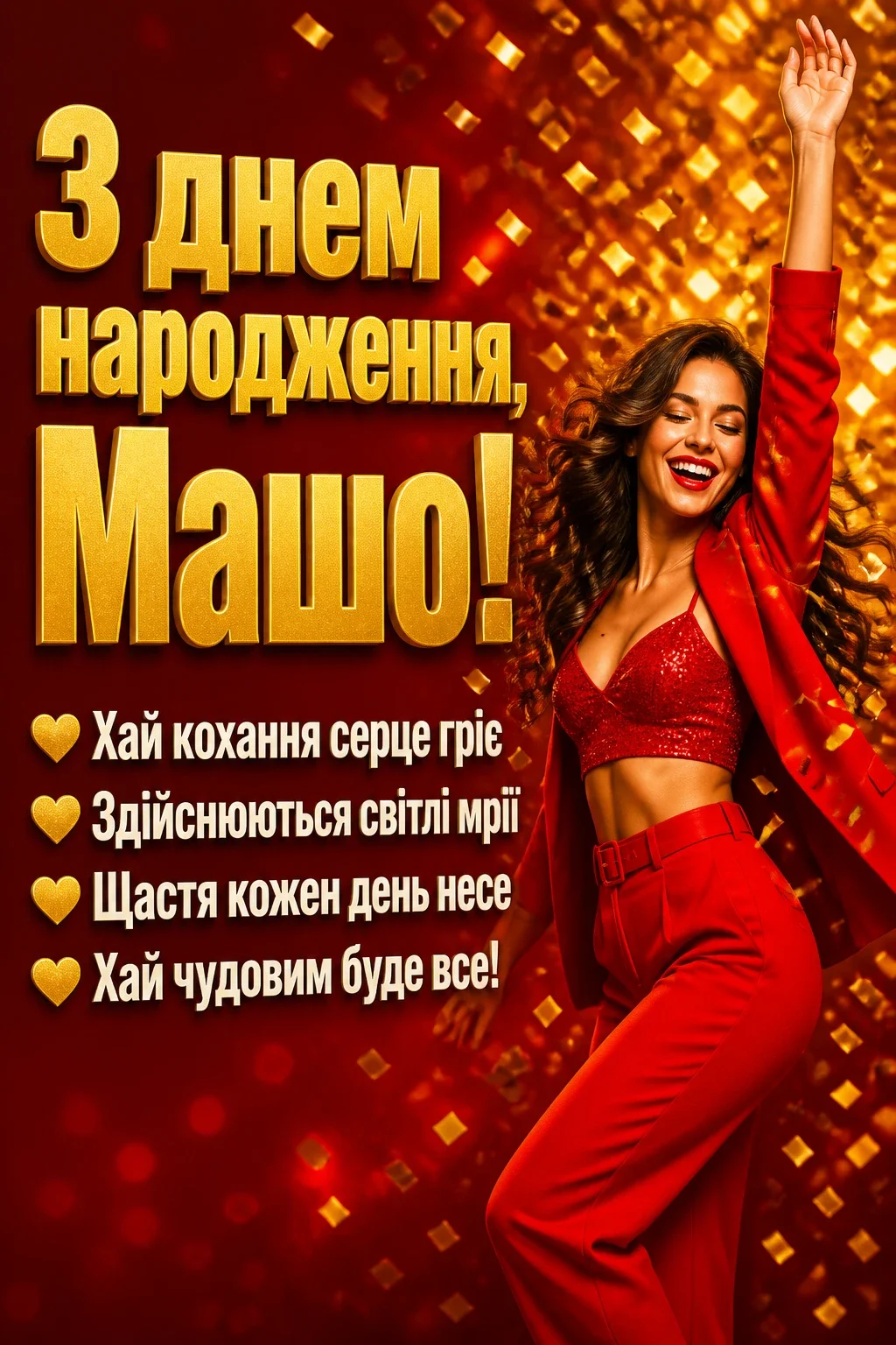з днем народження маша