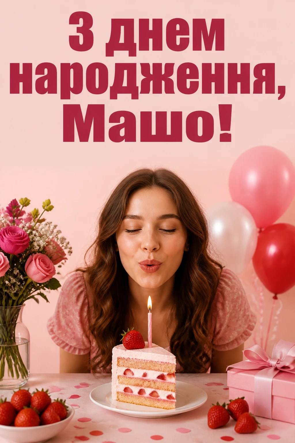 з днем народження маша