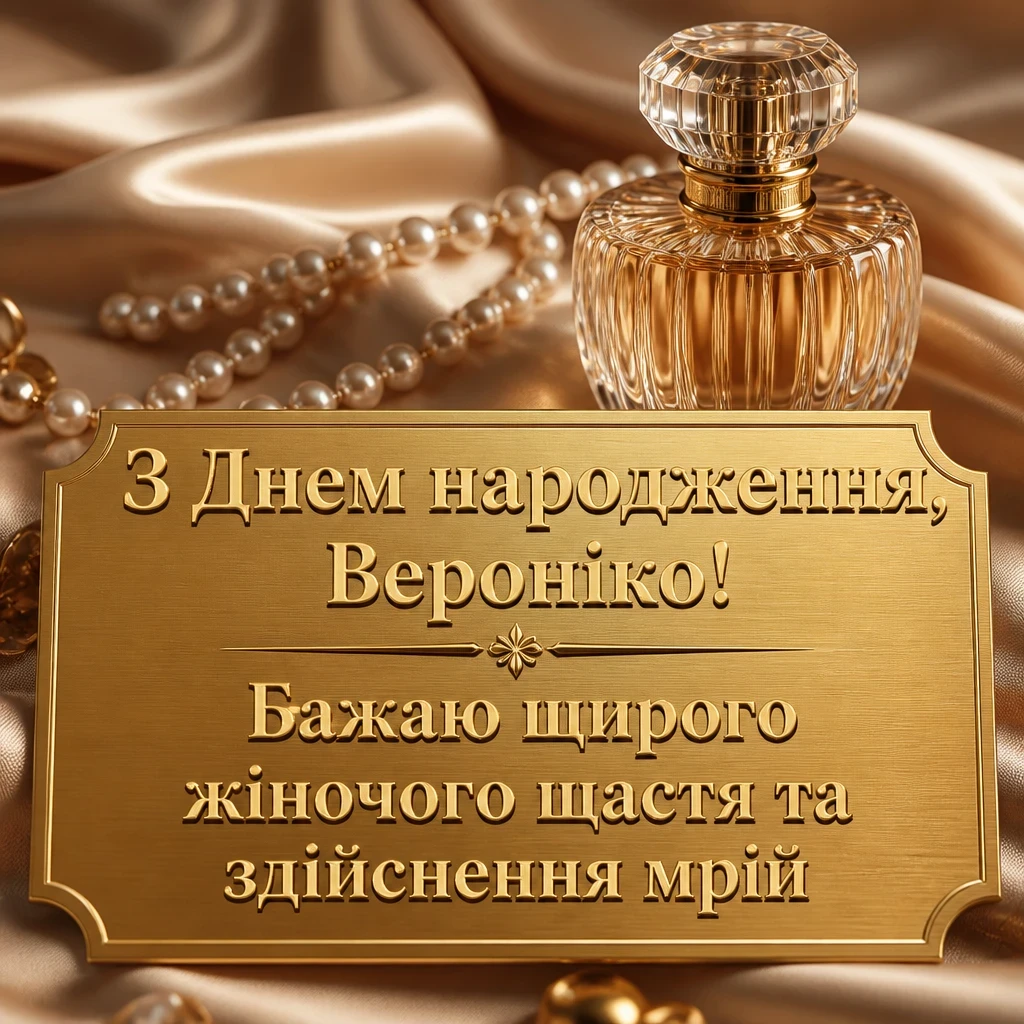 з днем народження вероніка