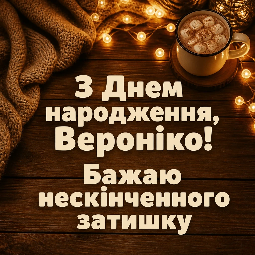 з днем народження вероніка