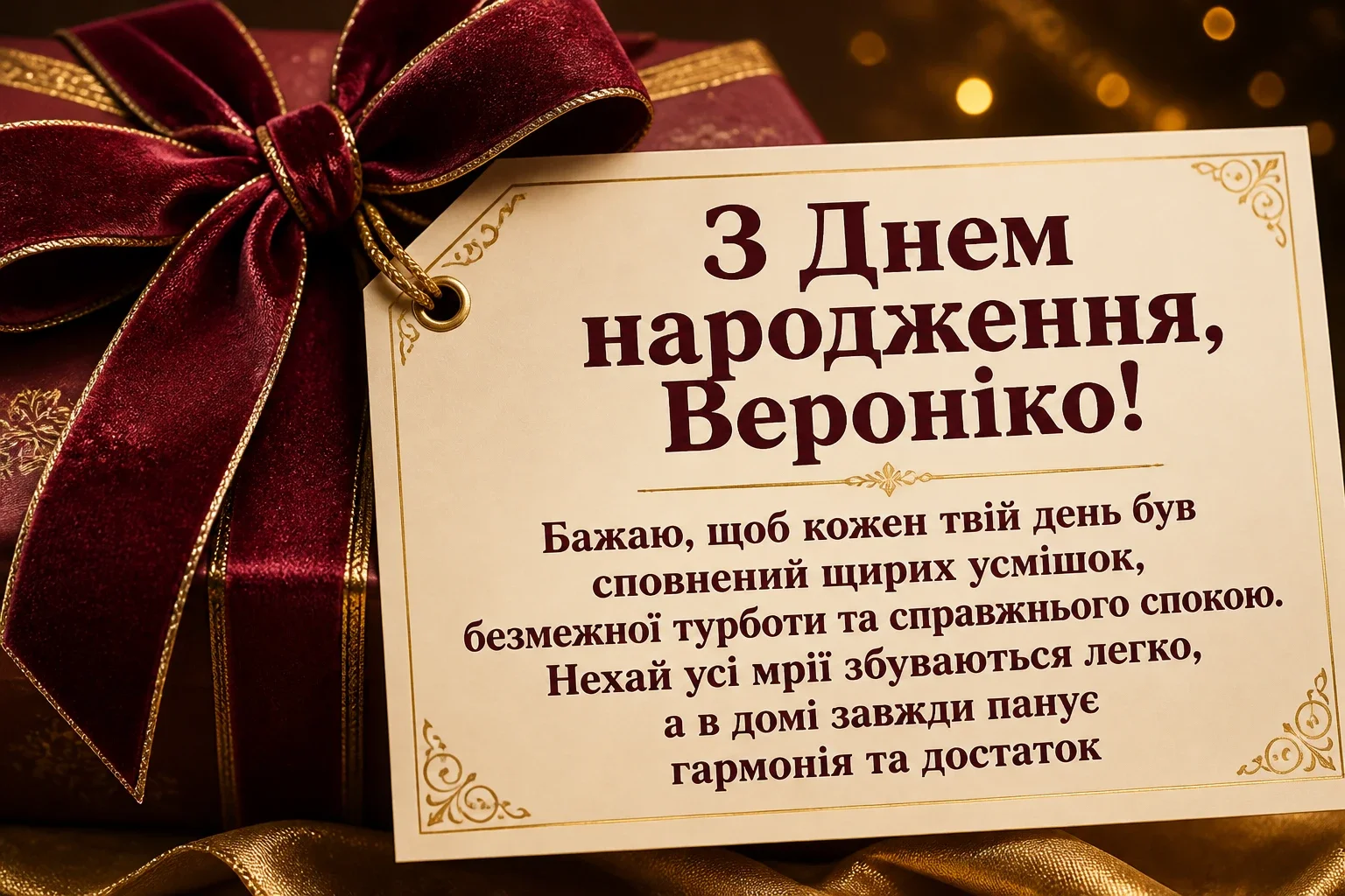 з днем народження вероніка