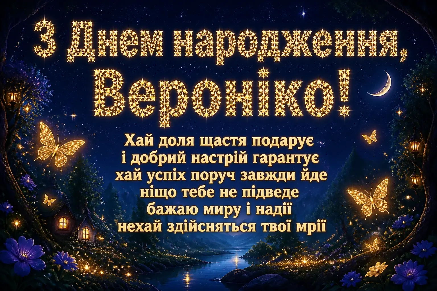 з днем народження вероніка